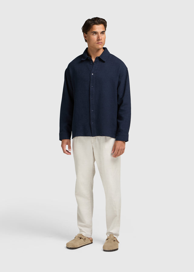 Sam Shirt – Marineblau