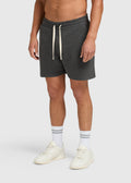 Vintage Washed Sweat Short – Anthrazit
