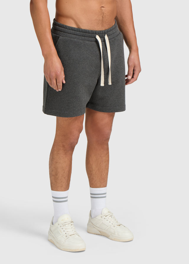 Vintage Washed Sweat Short - Anthracite