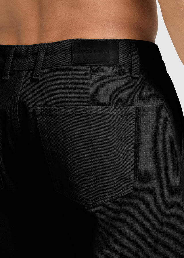 Worker Denim Short - Black