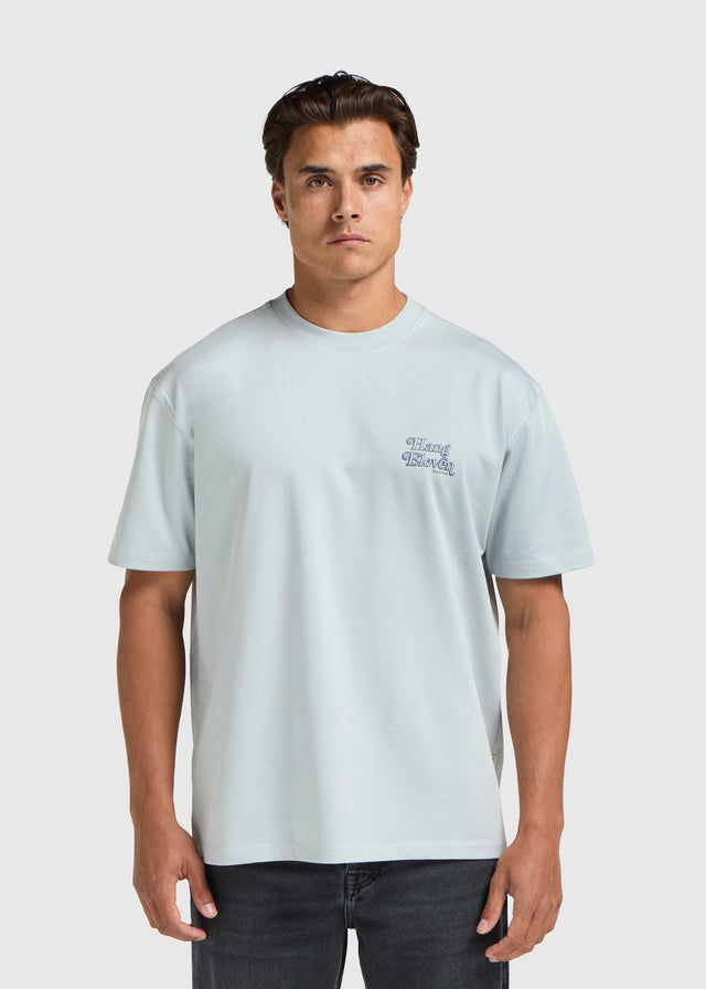 Signature-T-Shirt – Hellblau