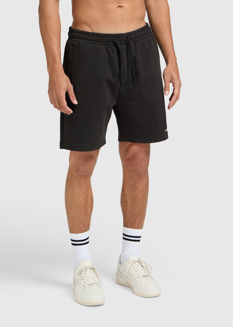 Sweatshorts - Schwarz