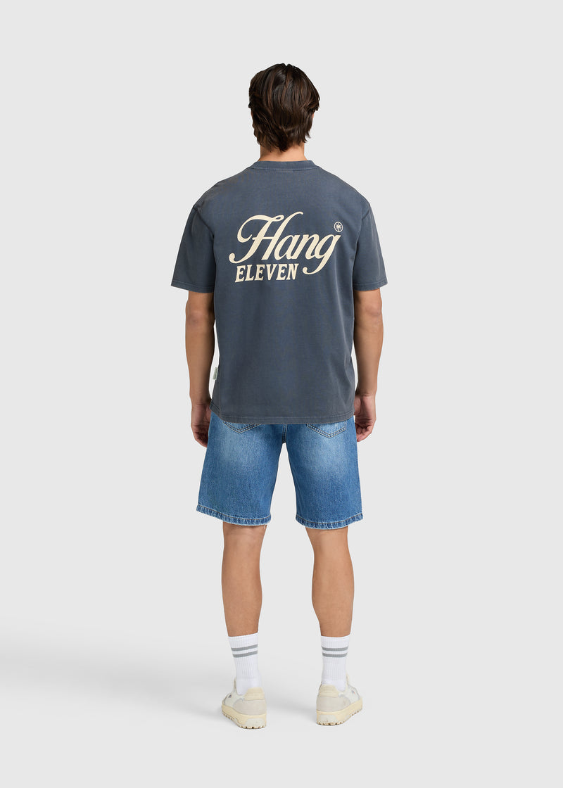 Signature Tee - Ombre Blue