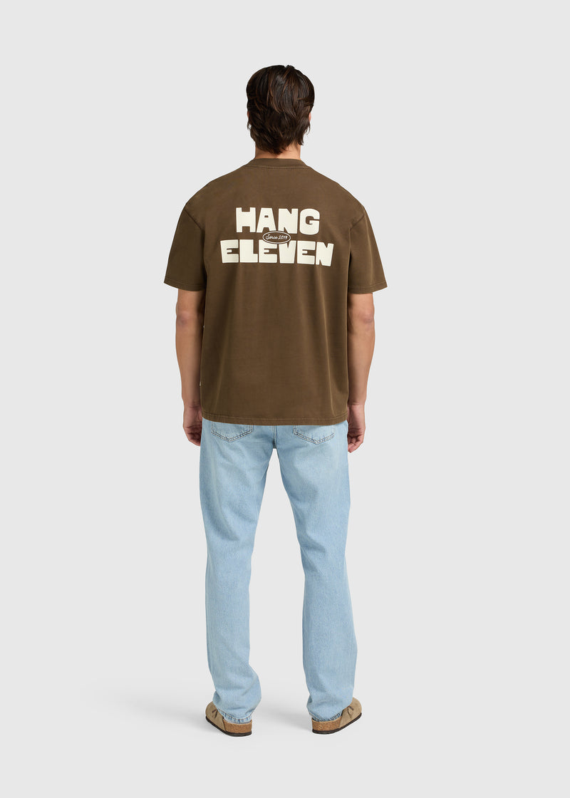 Drift Tee - Washed Brown