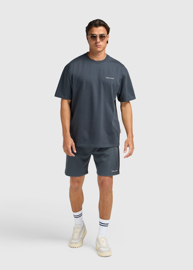 Essential Sweat Short - Ombre Blau