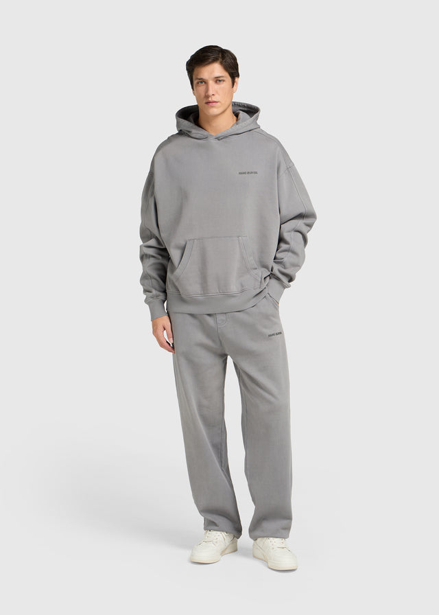 Sweat à capuche Premium Blanks - Gris délavé