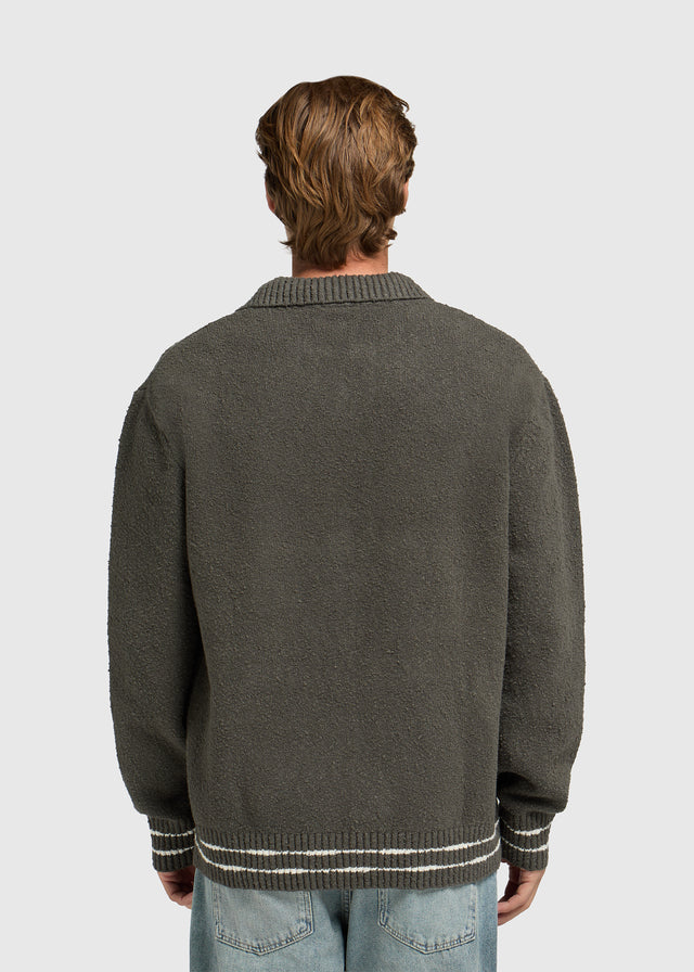 Bouclé Knit Polo - Chimera
