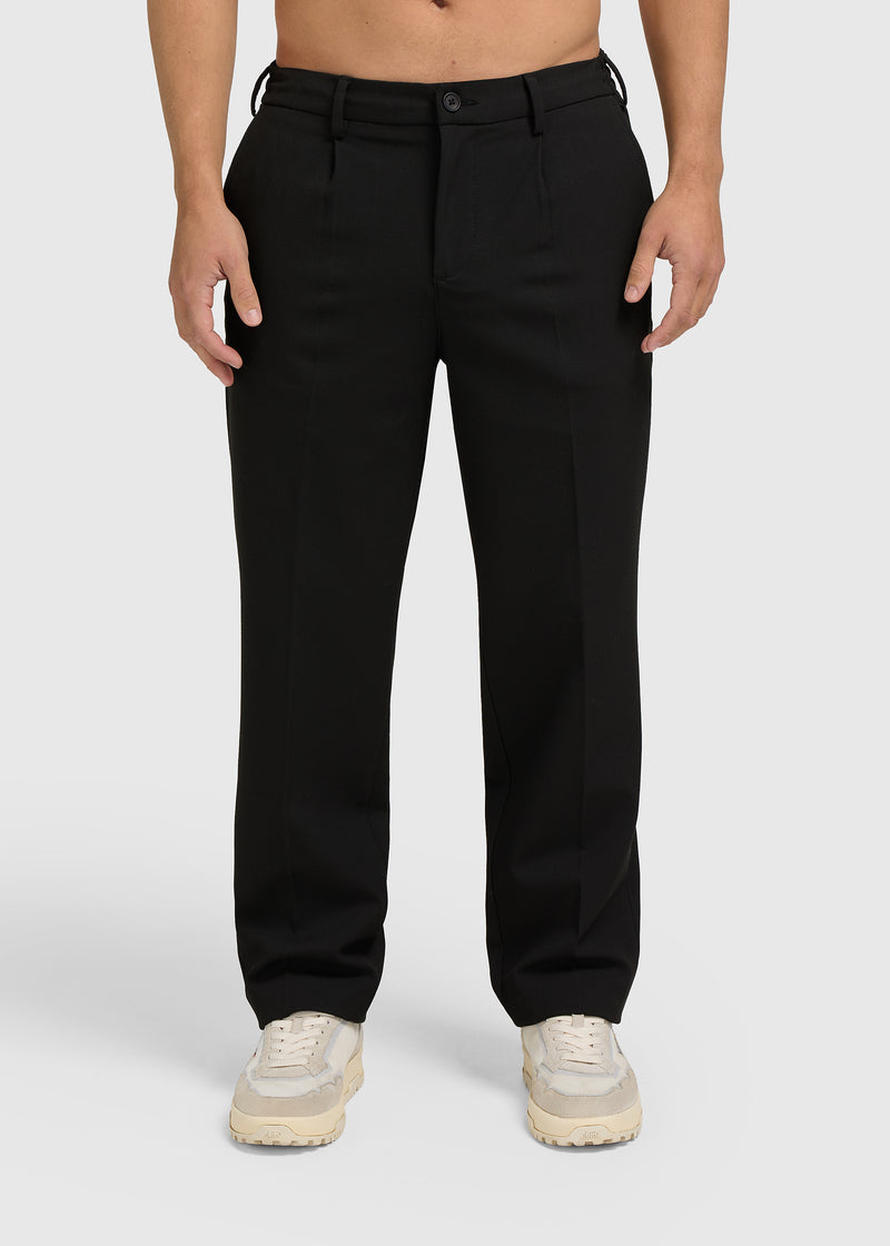 The Pleated Pants - Black