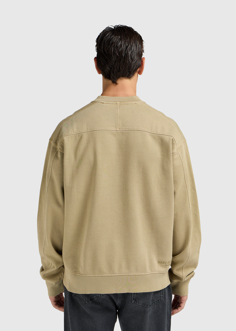 Premium Blanks Crewneck - Washed Green