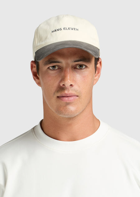 Washed Two Tone Cap - Anthracite