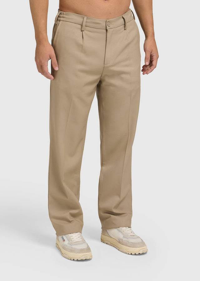 The Pleated Pants - Sand