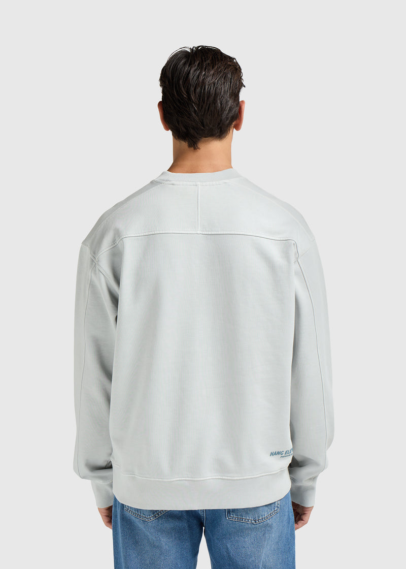 Premium Blanks Crewneck - Washed Blue