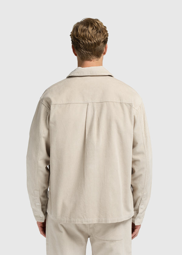 The Corduroy Overshirt - Sand