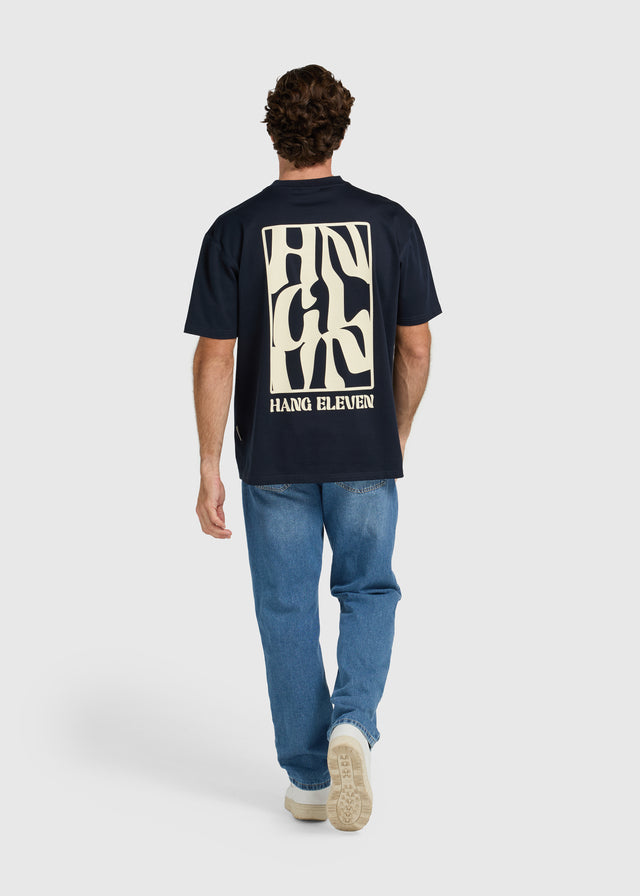 HNGLVN Tee – Marineblau