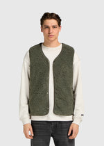 Premium Teddy Vest - Green