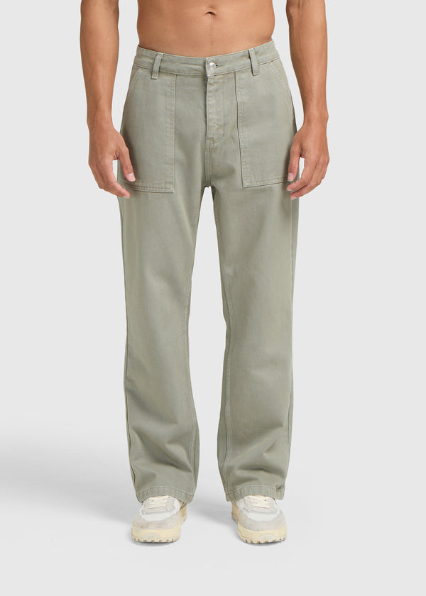 Pantalon de travail - Vert ardoise