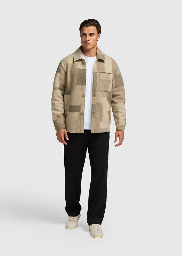 Block Overshirt - Green