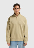 Premium Blanks Half Zip - Washed Green