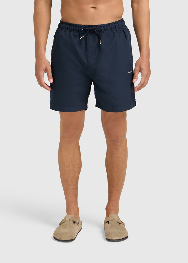 Short de Bain Solid - Bleu Marine