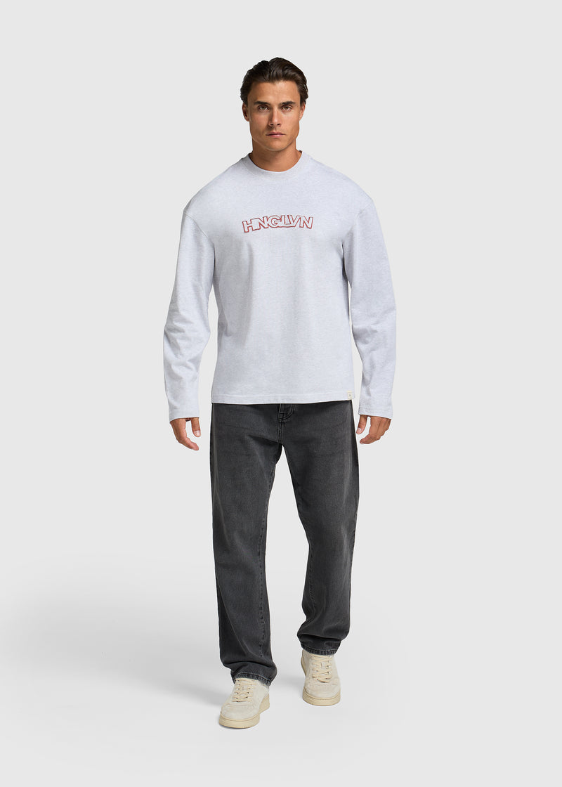 Hnglvn Longsleeve - Grey Melee