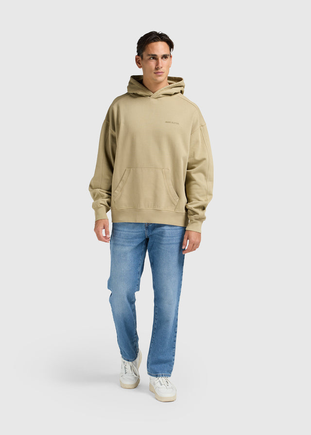 Premium Blanks Hoodie – Verwaschenes Grün