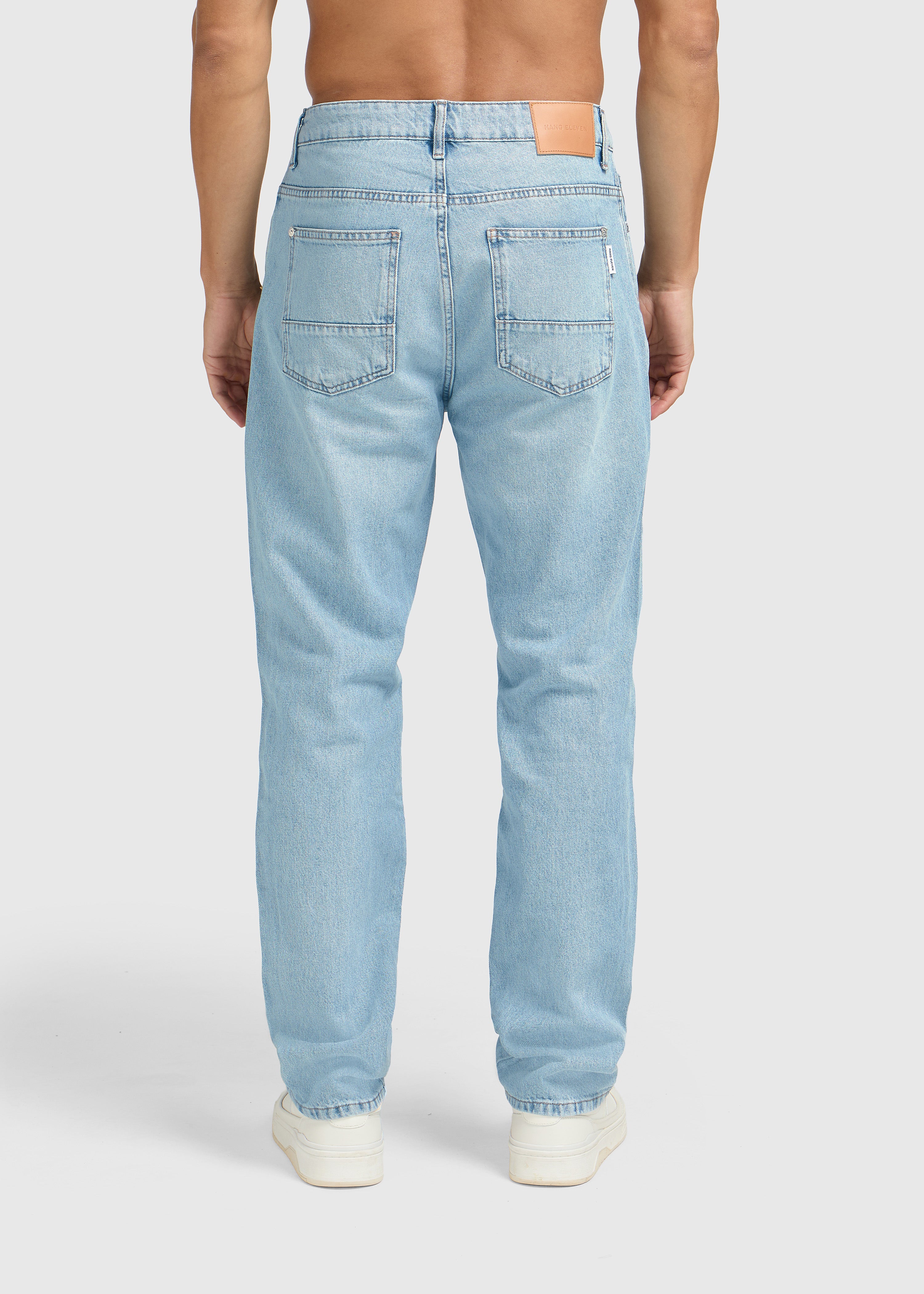 The Clean Straight Jeans - Blue Light – Hang Eleven