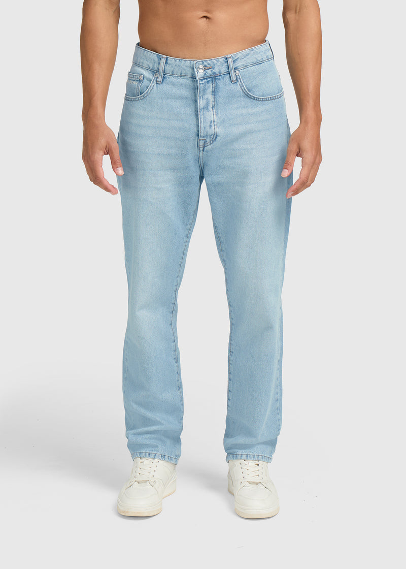 The Clean Straight Jeans - Blue Light
