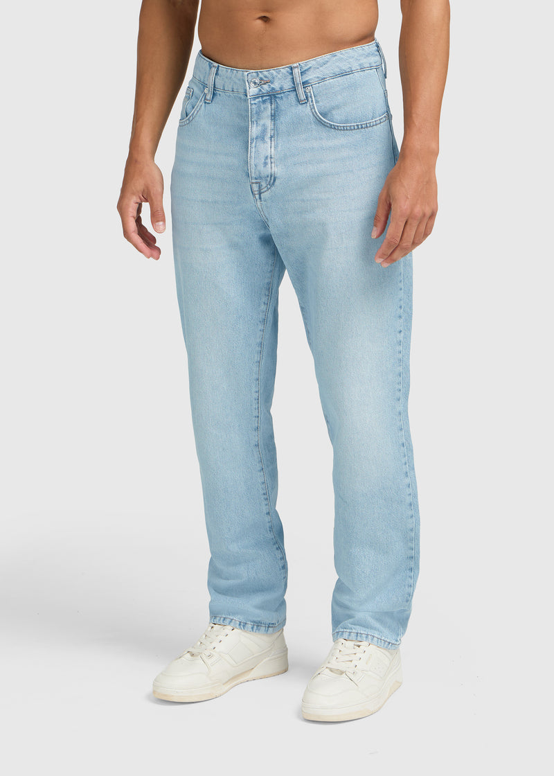 The Clean Straight Jeans - Blue Light