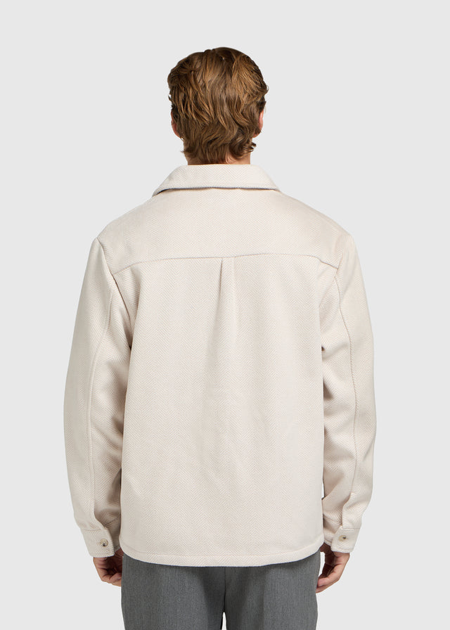 Herringbone Jacket - Light Sand