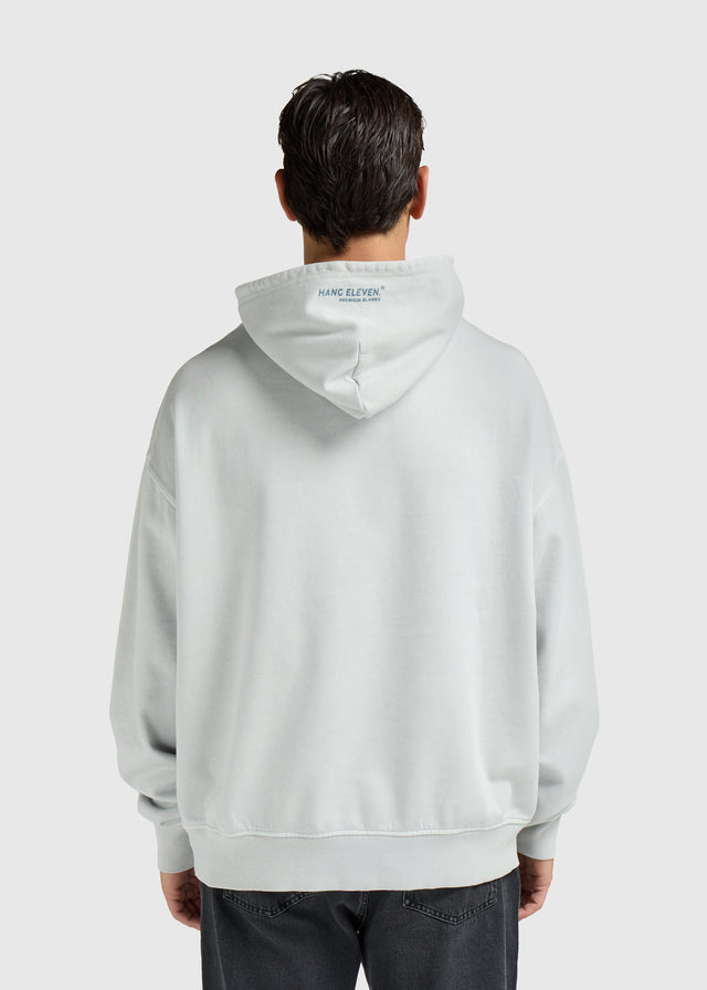 Sweat à capuche Premium Blanks - Bleu délavé