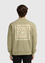 Off Grid Crewneck - Slate Green