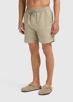 Clean Badeshort – Schiefergrün