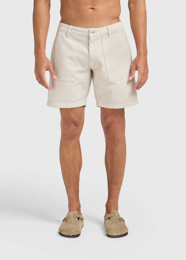 Worker Denim Short - Sand