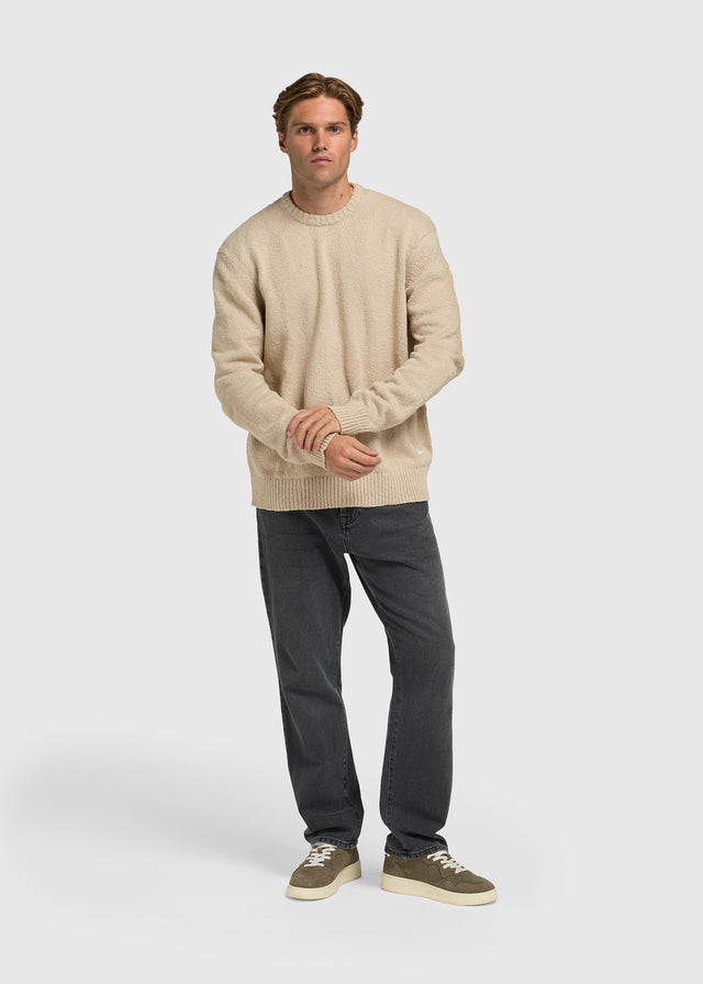 Premium Knit Crewneck - Khaki