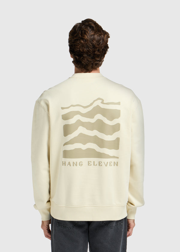 Structure Crewneck - White Sand
