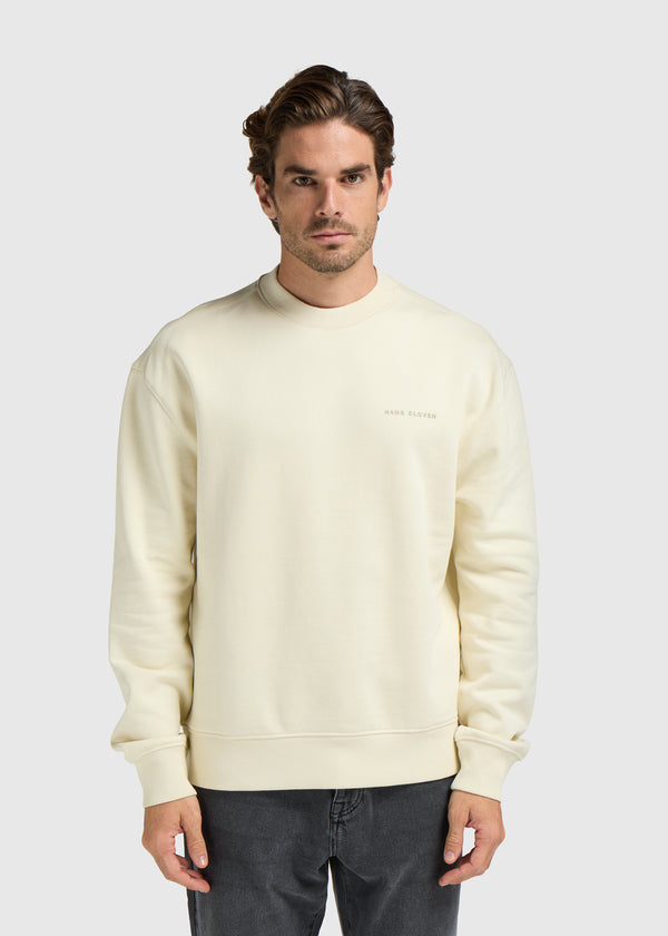 Structure Crewneck - White Sand