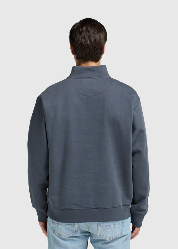 Half Zip Sweater - Ombre Blue