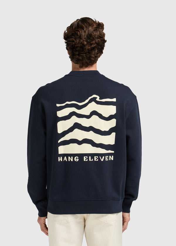 Structure Crewneck - Navy