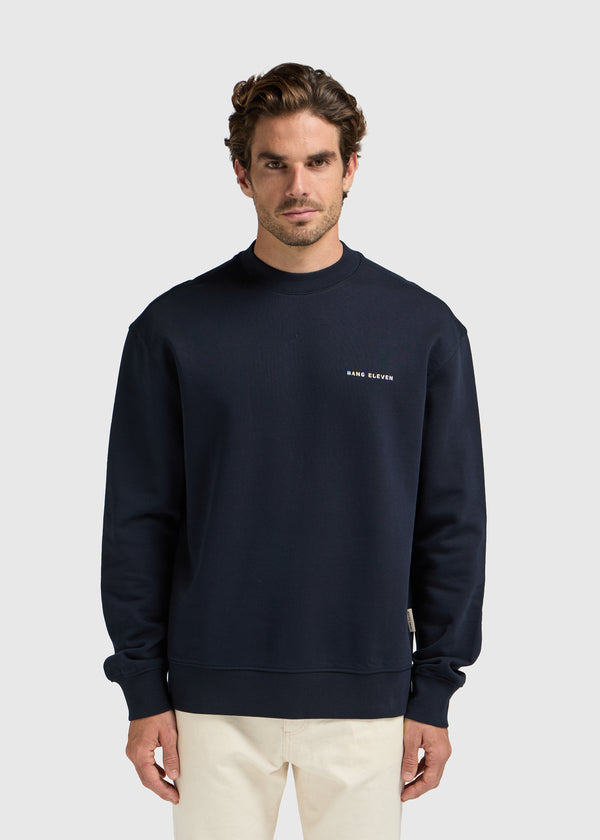 Structure Crewneck - Navy