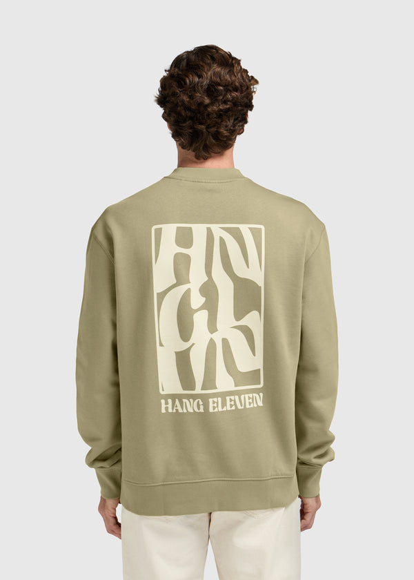 HNGLVN Crewneck - Slate Green