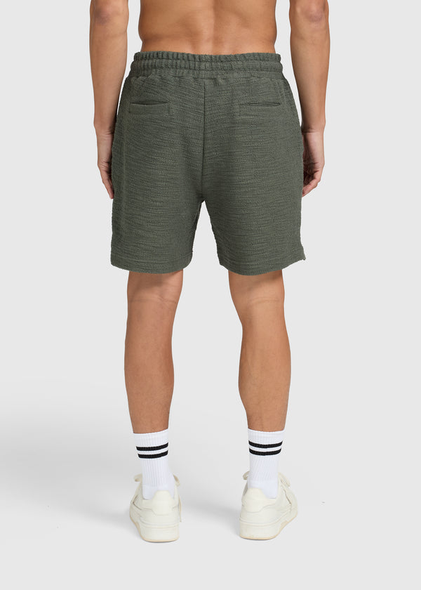 Boucle Short - Olive Green