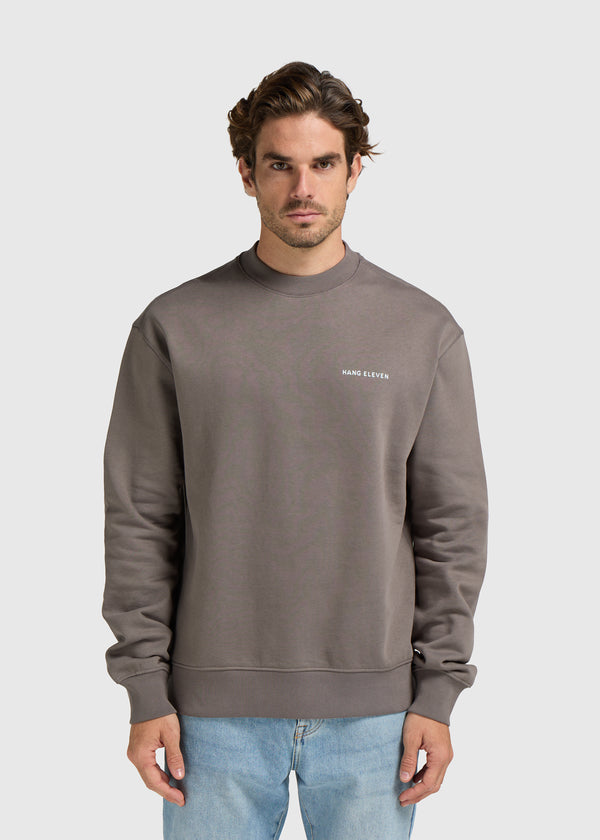 Brand Crewneck - Dark grey