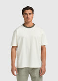 Washed Collar Tee - Chimera Green