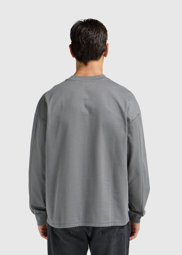 Heavy City Longsleeve - Ash Grey