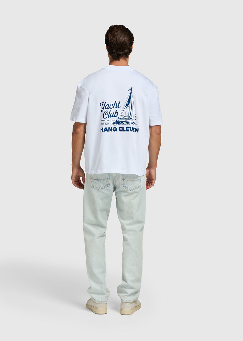 Yacht Club Tee - White