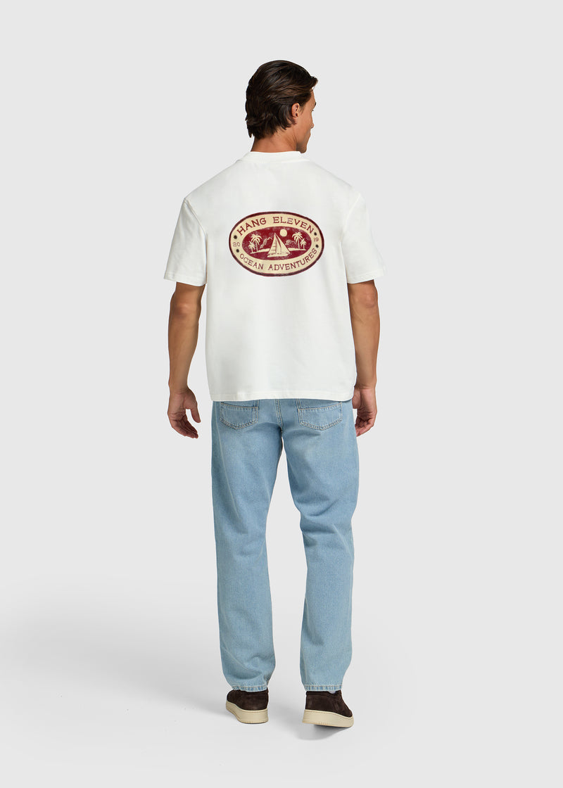 Ocean Adventures Tee - Off White