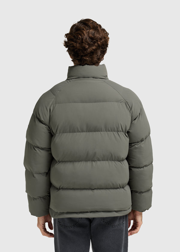 Ripstop Puffer Jacket - Dark Green