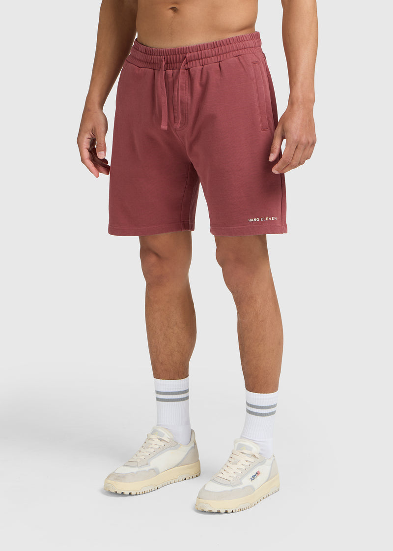 Essential Sweat Short - Deep Red