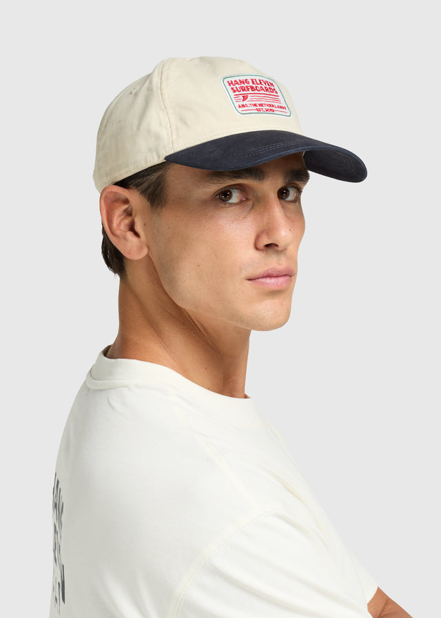 Casquette bicolore - Bleu marine