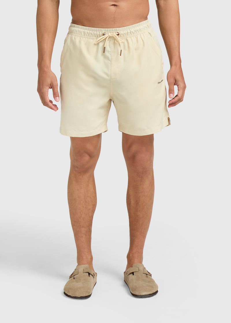 Solid Swim Short - Sand